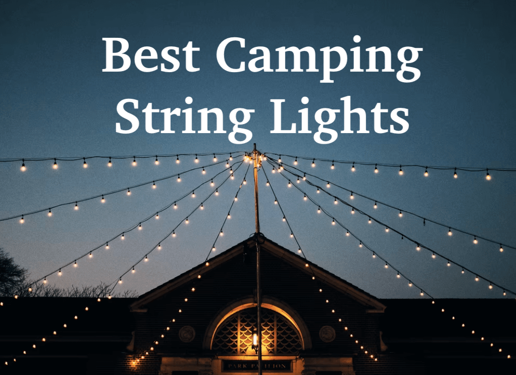 best camping string lights
