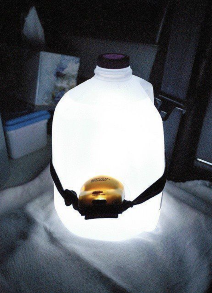 campsite and tent lighting ideas - DIY Lantern