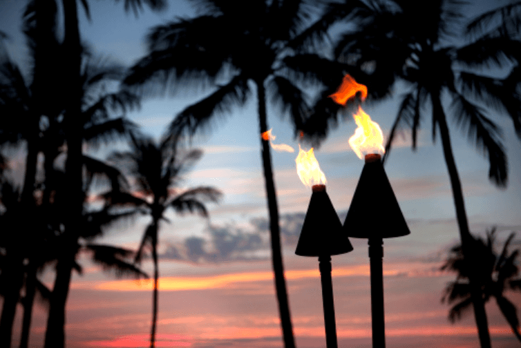 Campsite And Tent Lighting Ideas - tiki torches