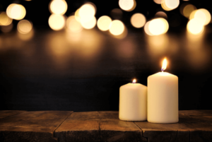 Campsite And Tent Lighting Ideas - tabletop candles