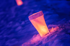 Campsite And Tent Lighting Ideas - tabletop candles