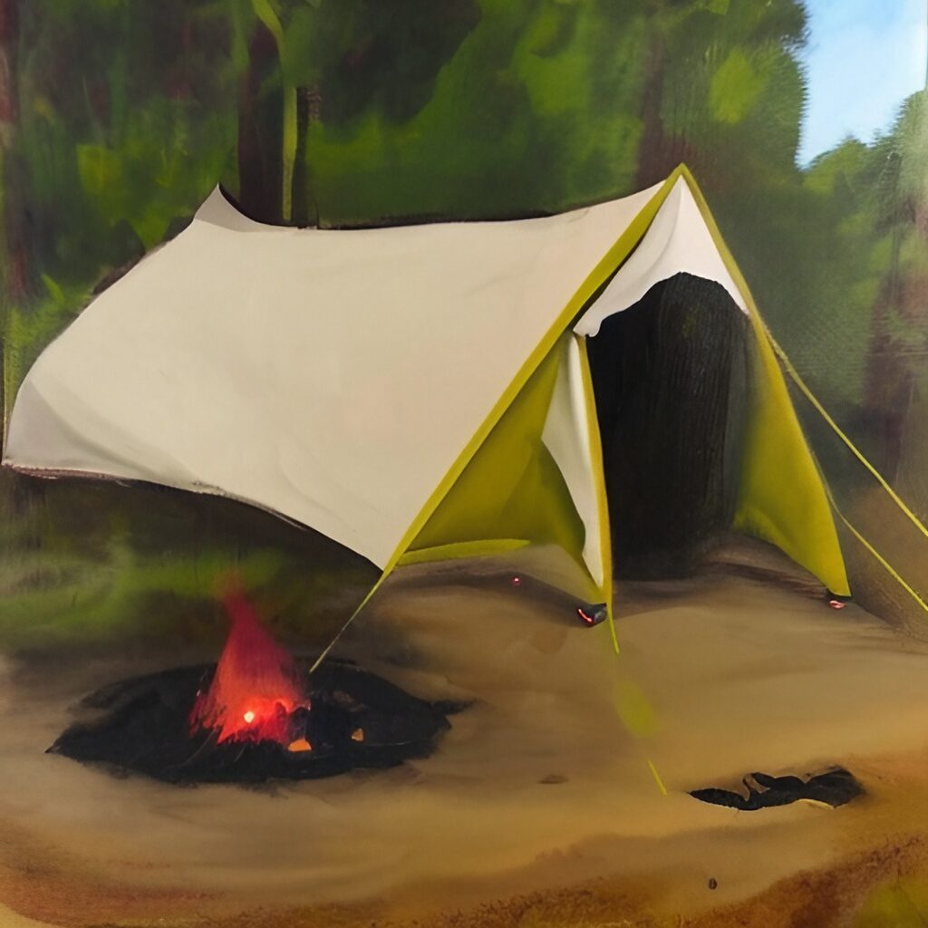 Get Sap Out of Clothing While Tent Camping