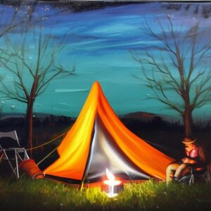 Battery Powered Tealights- Campsite and Tent Lighting Ideas