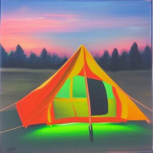 Glow Sticks- Campsite and Tent Lighting Ideas
