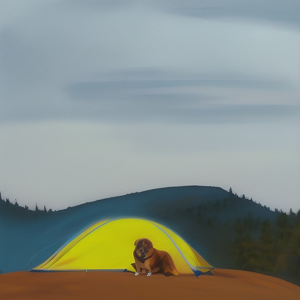 Tent Camping with Dogs