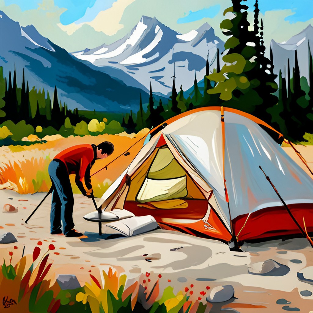 The Ultimate Guide To A Comfortable Camping Experience: How To Properly Set Up And Secure Your Tent 
